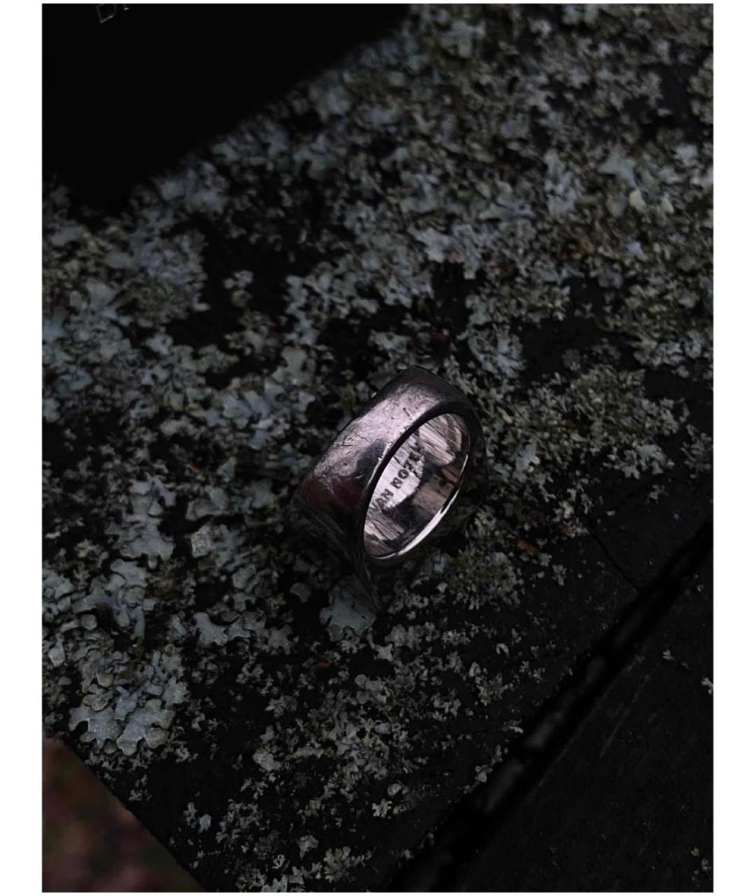 DRIES VAN NOTEN Серебряное металлическое кольцо, фото 6
