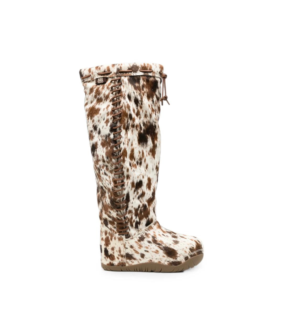 UGG Белые кожаные сапоги, фото 1