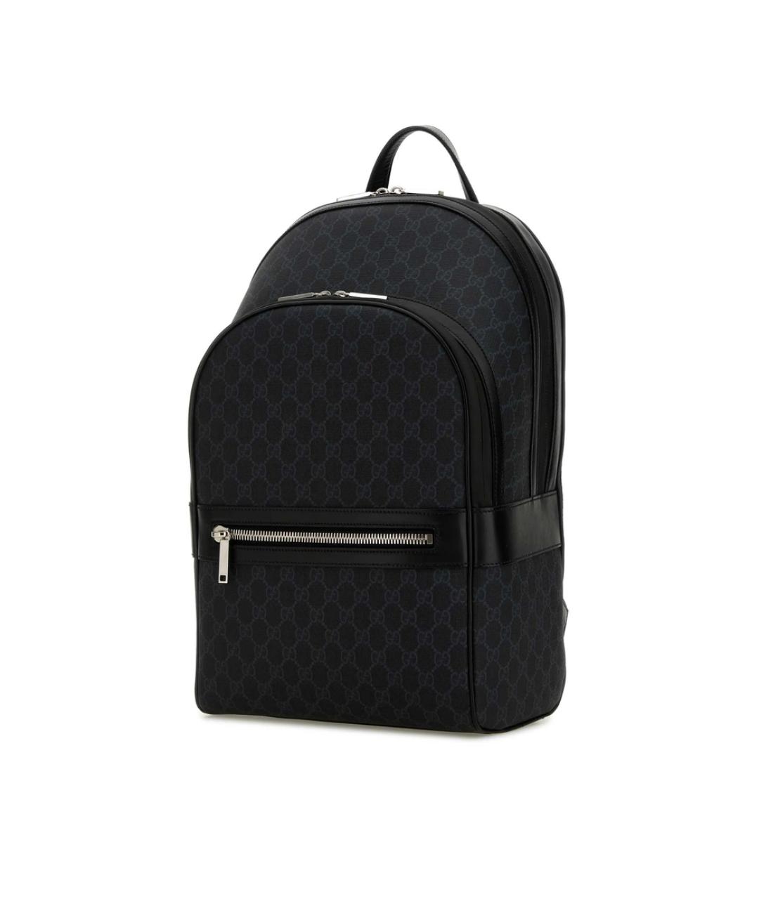 GUCCI Черный тканевый рюкзак, фото 5