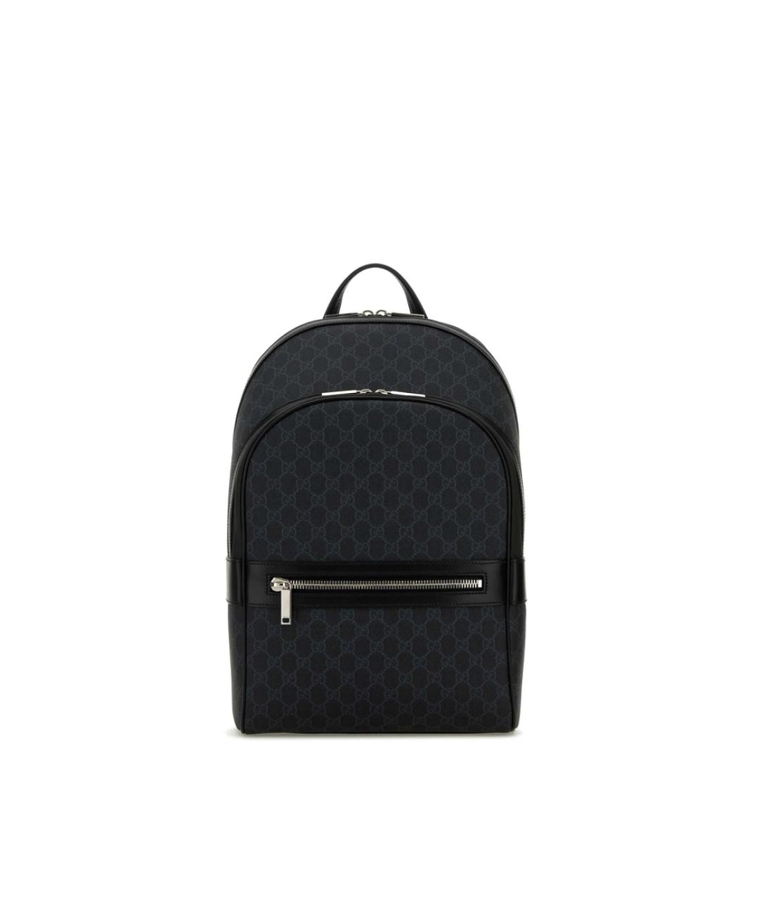 GUCCI Черный тканевый рюкзак, фото 1