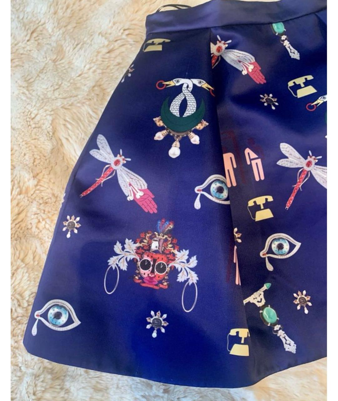 LOEWE Мульти юбка миди, фото 4