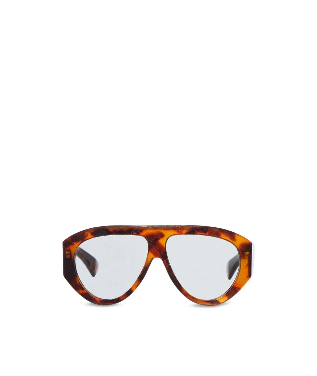 GUCCI Коричневые солнцезащитные очки, фото 1