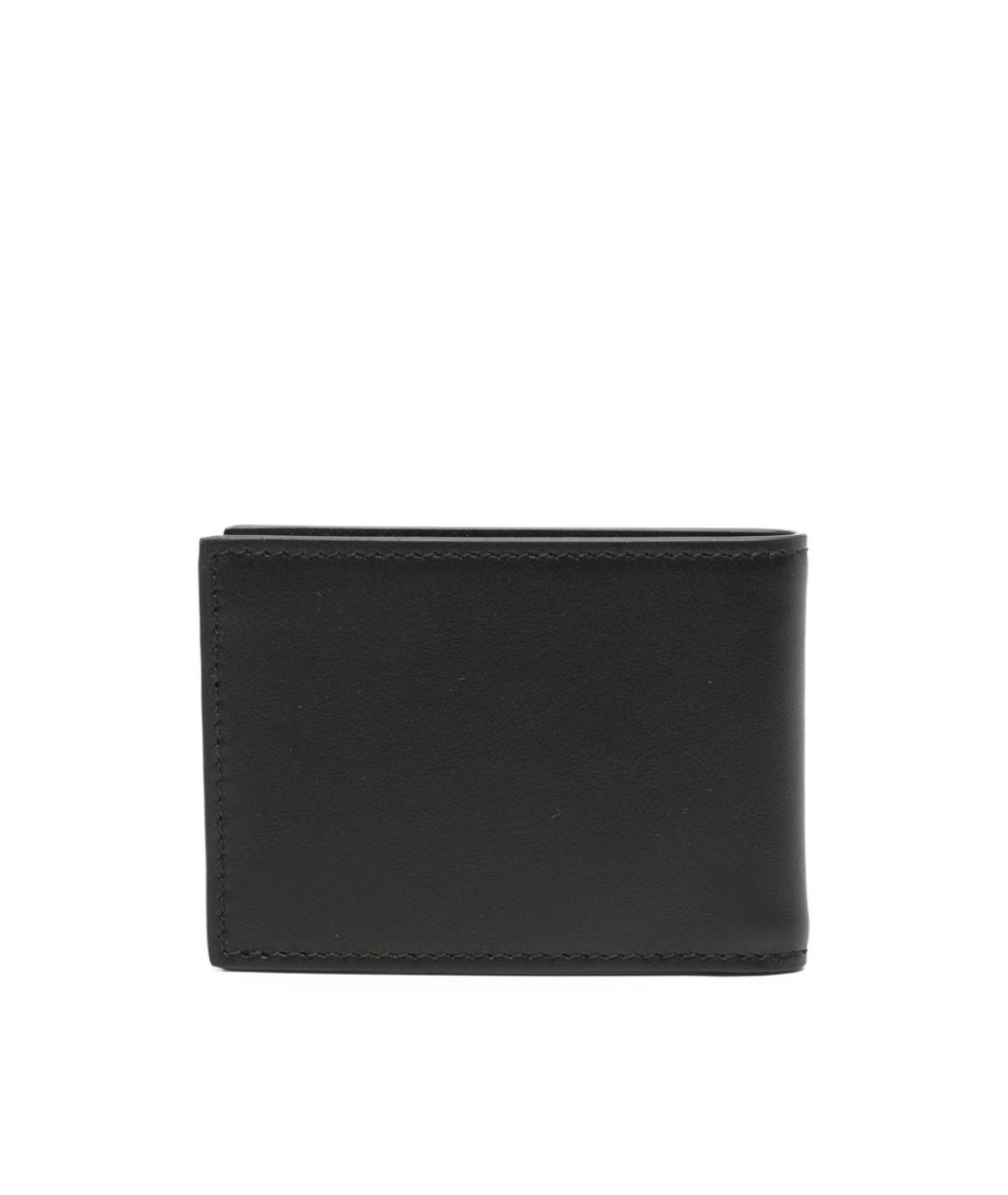 GUCCI Черный кожаный кошелек, фото 3