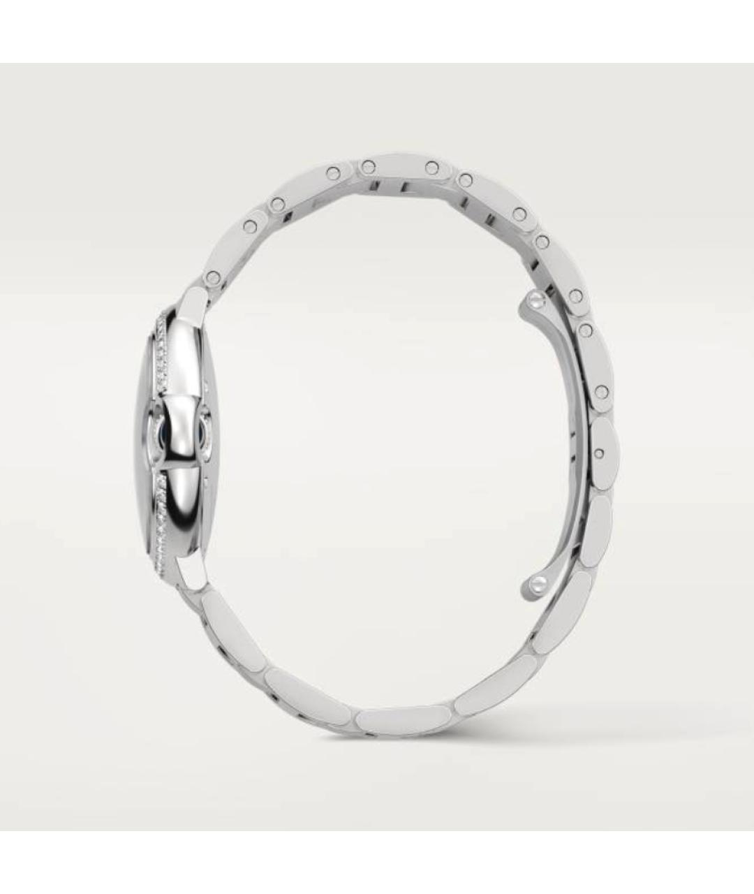 CARTIER Серебряные часы из белого золота, фото 3