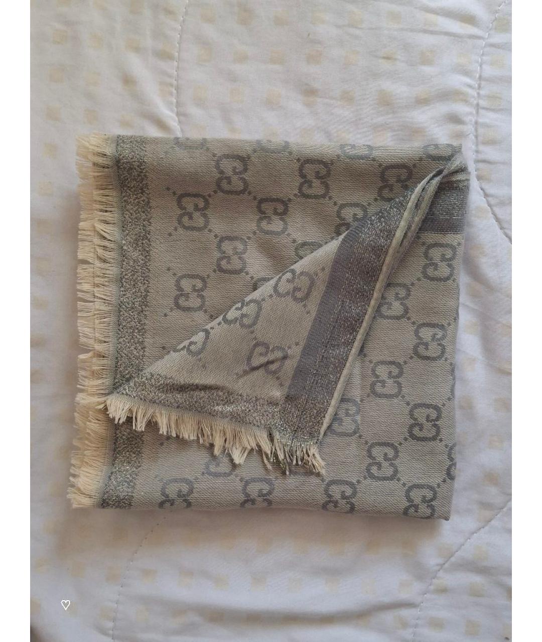 GUCCI Голубой платок, фото 9