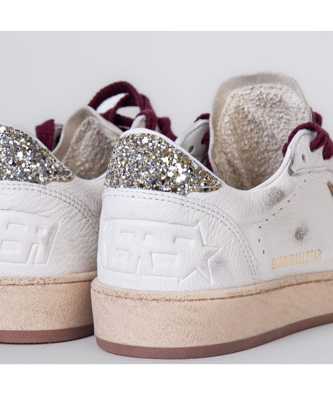 GOLDEN GOOSE Белые кожаные кеды, фото 5