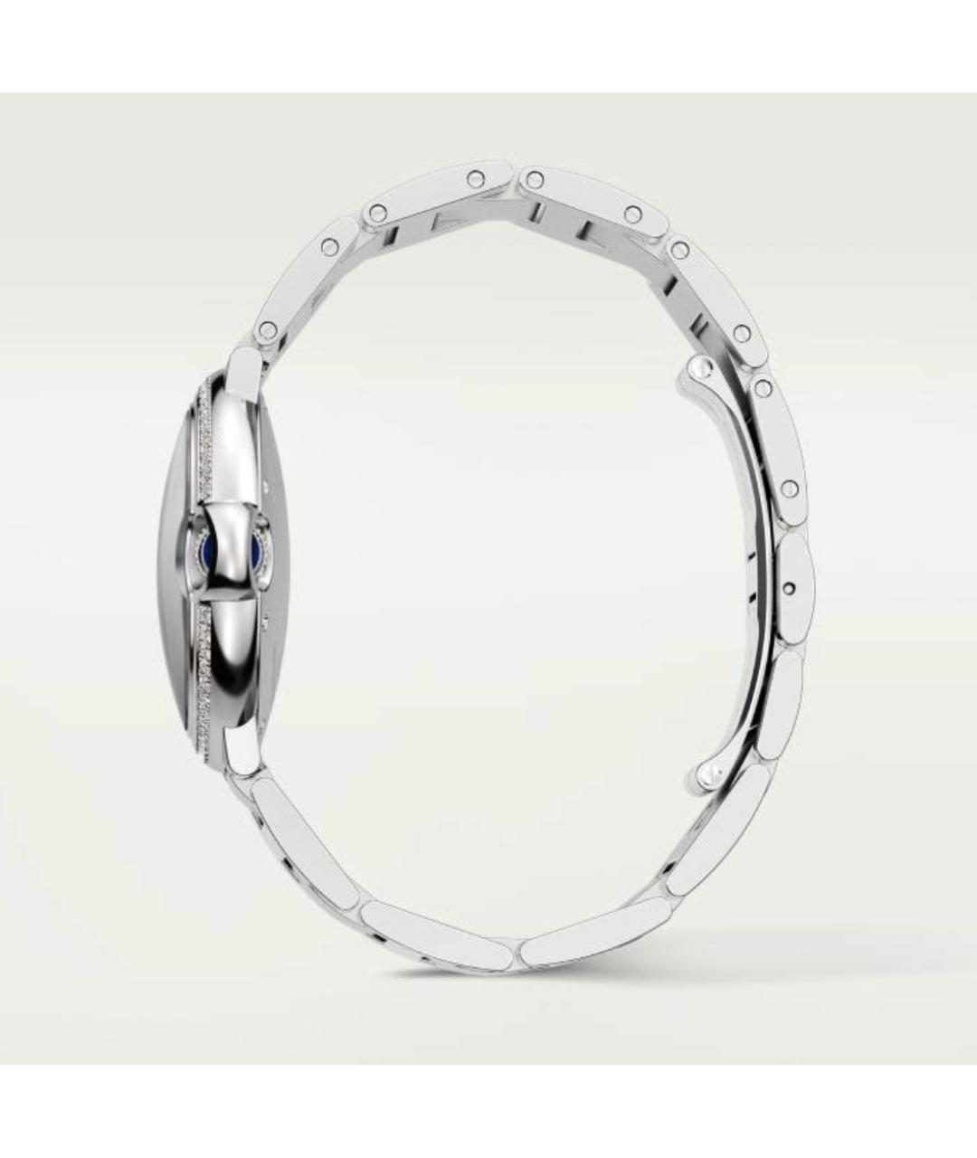 CARTIER Серебряные часы из белого золота, фото 3