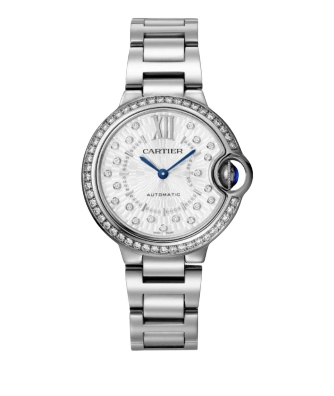 CARTIER Серебряные часы из белого золота, фото 1