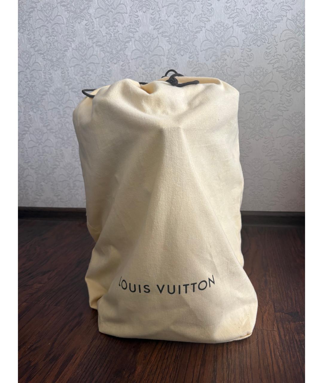 LOUIS VUITTON Коричневая дорожная/спортивная сумка из канвы, фото 2