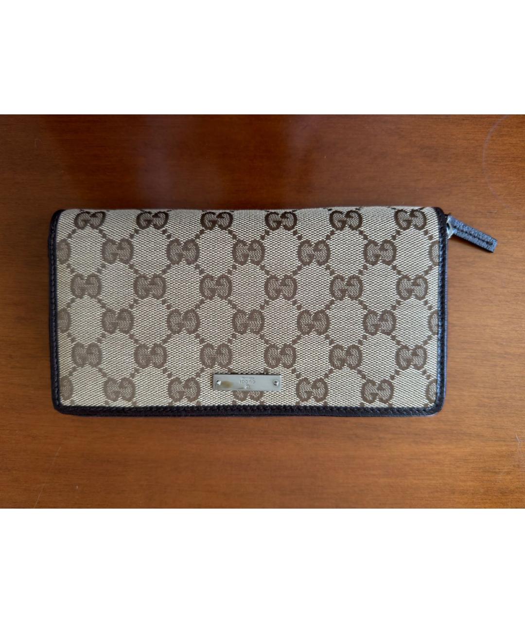 GUCCI Бежевый кошелек, фото 7