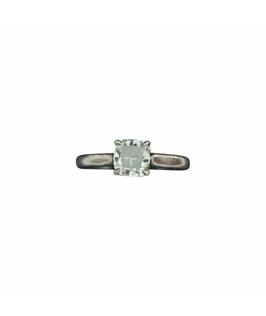 CARTIER Белое платиновое кольцо, фото 1