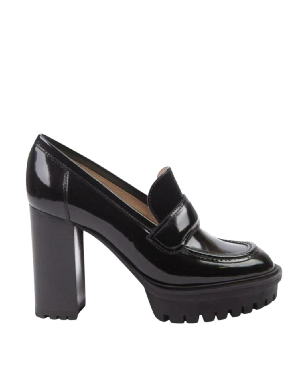 GIANVITO ROSSI Черные туфли из лакированной кожи, фото 1