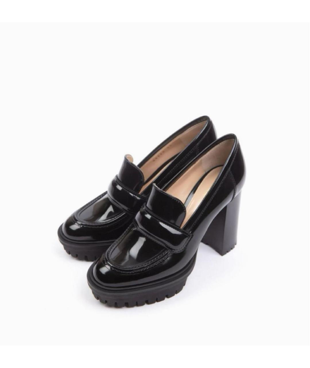 GIANVITO ROSSI Черные туфли из лакированной кожи, фото 2