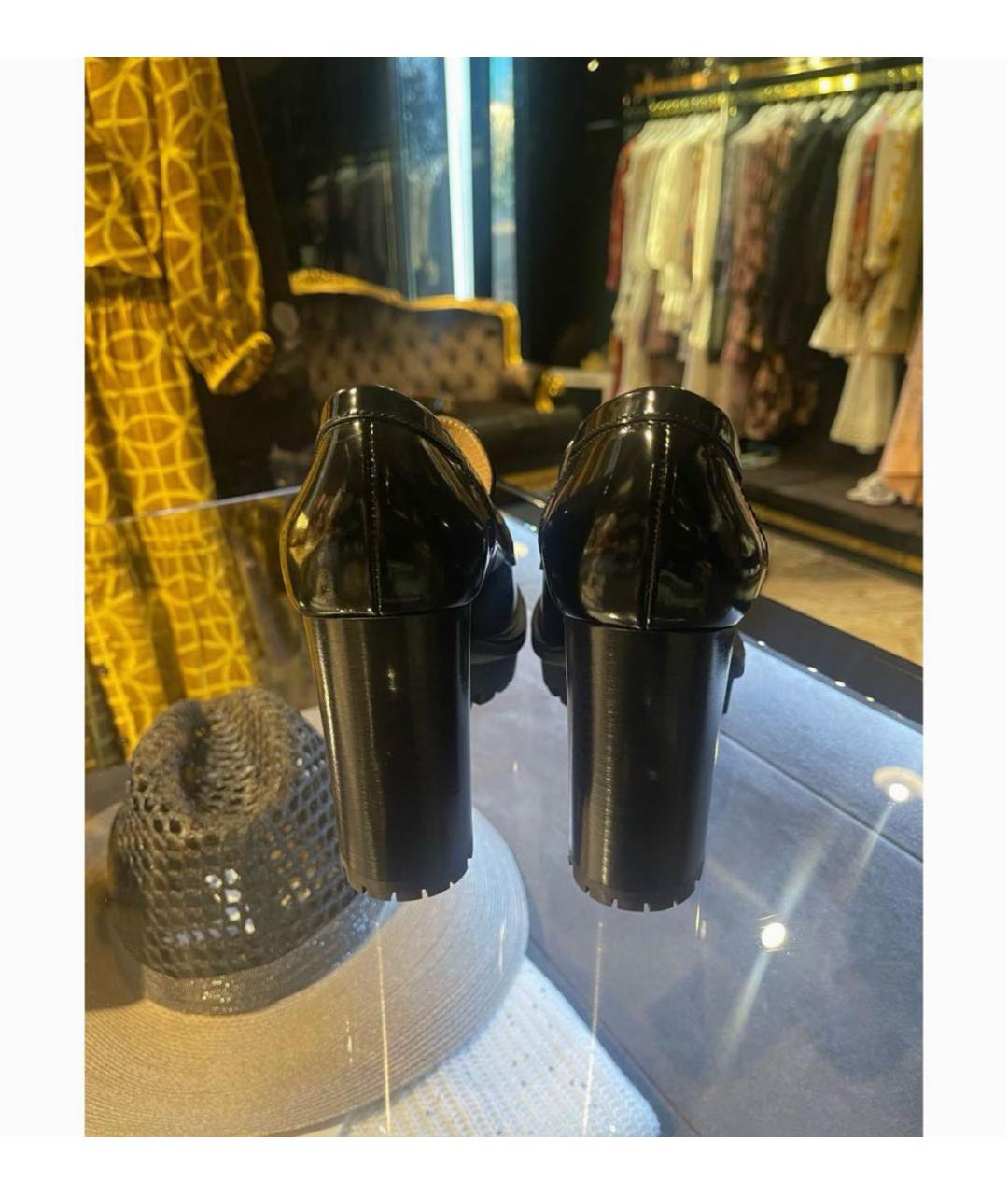 GIANVITO ROSSI Черные туфли из лакированной кожи, фото 8