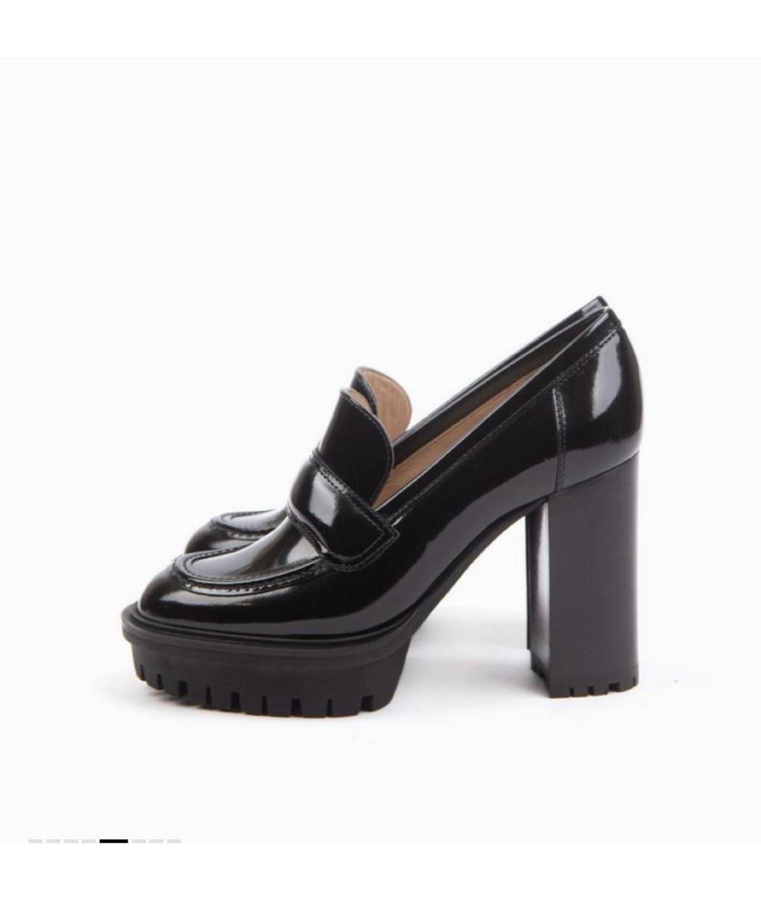GIANVITO ROSSI Черные туфли из лакированной кожи, фото 5