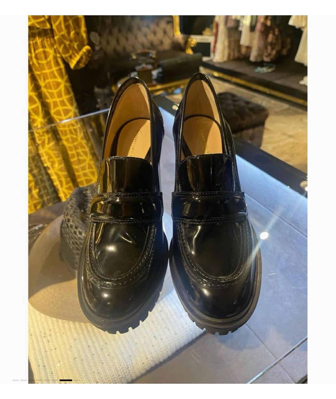 GIANVITO ROSSI Черные туфли из лакированной кожи, фото 7