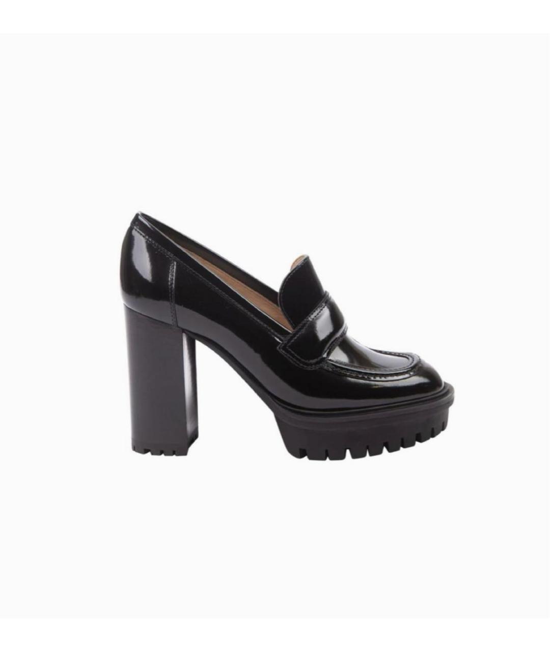 GIANVITO ROSSI Черные туфли из лакированной кожи, фото 9