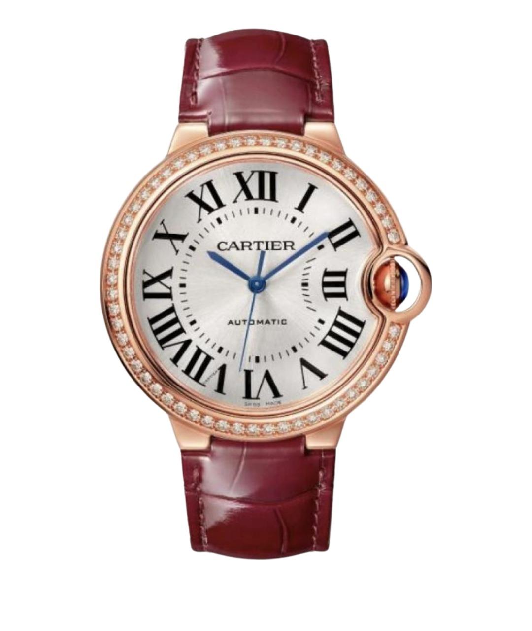 CARTIER Красные часы из розового золота, фото 1