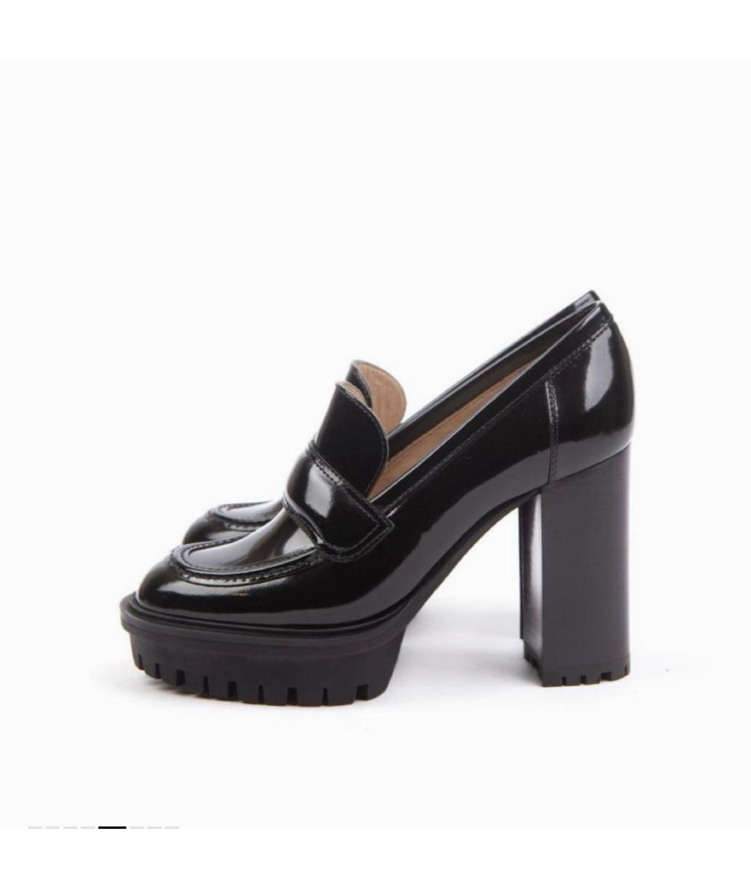 GIANVITO ROSSI Черные кожаные туфли, фото 5
