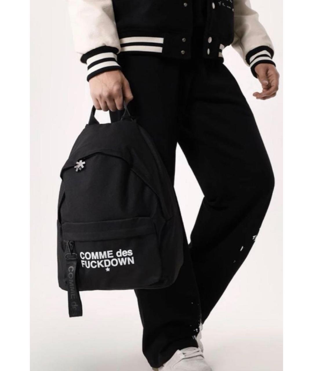 COMME DES GARÇONS Черный рюкзак, фото 4