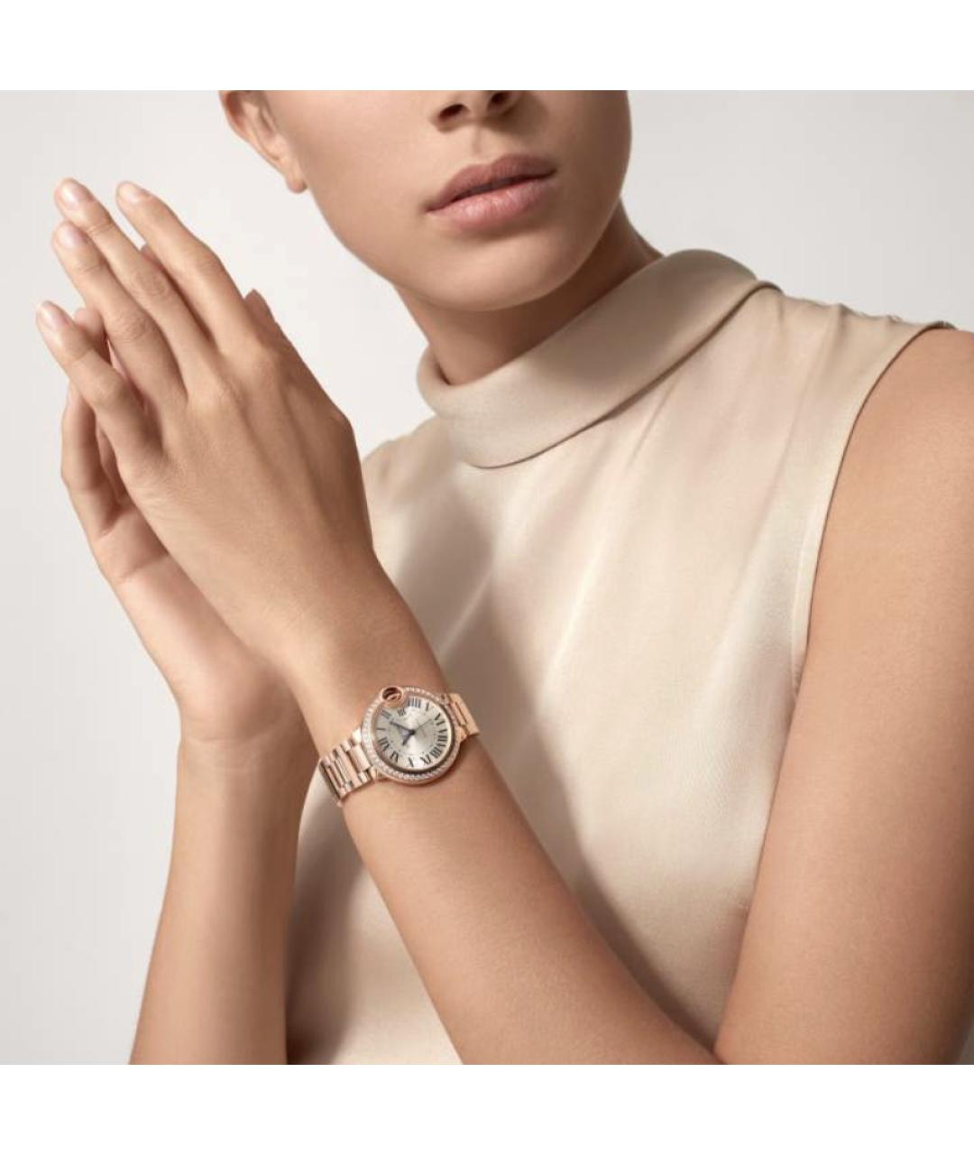 CARTIER Золотые часы из розового золота, фото 2