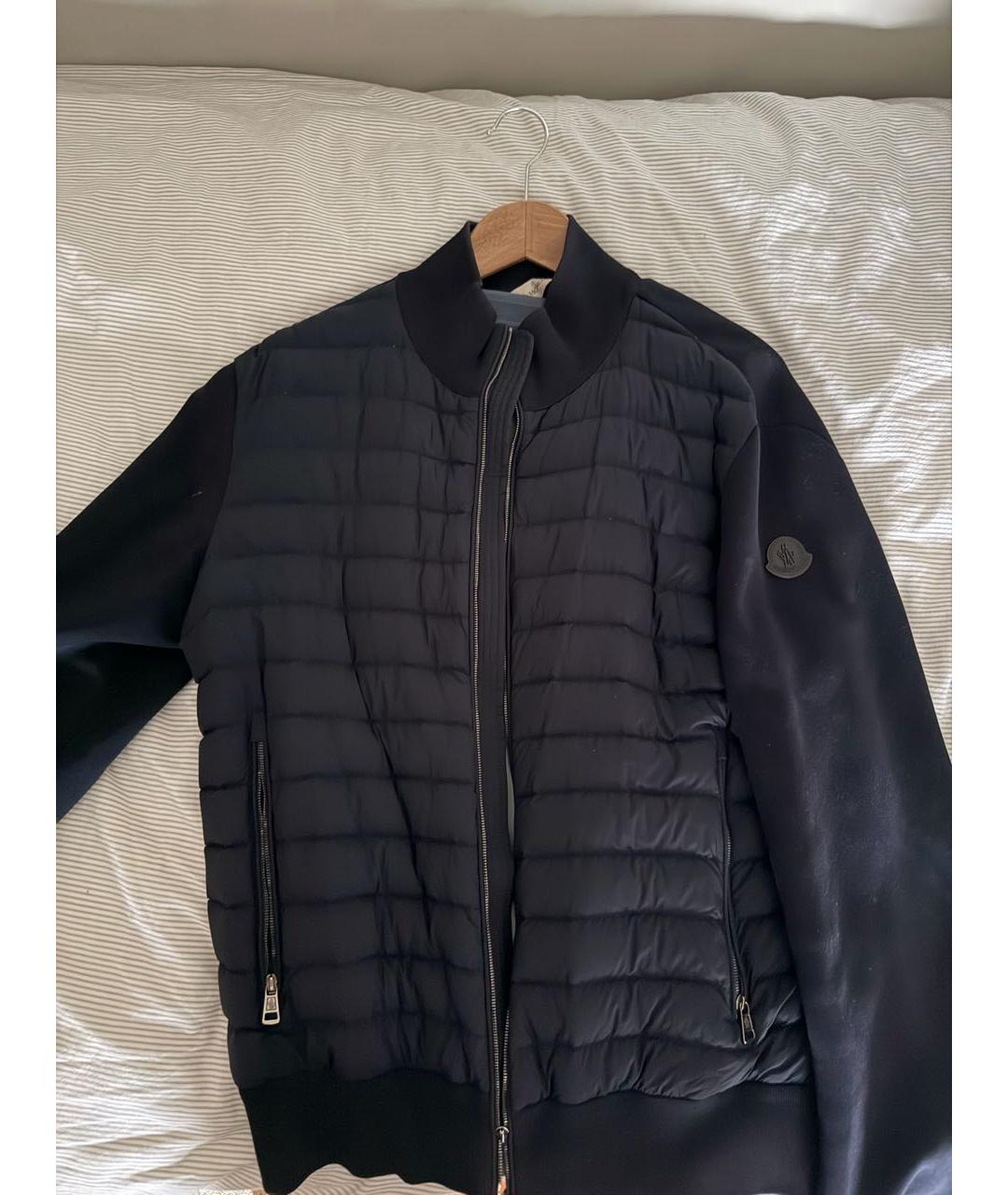 MONCLER Черная куртка, фото 5