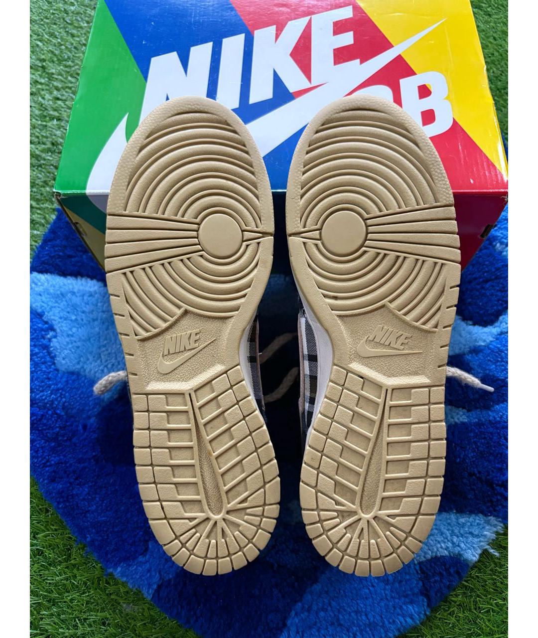NIKELAB Черные нубуковые низкие кроссовки / кеды, фото 5