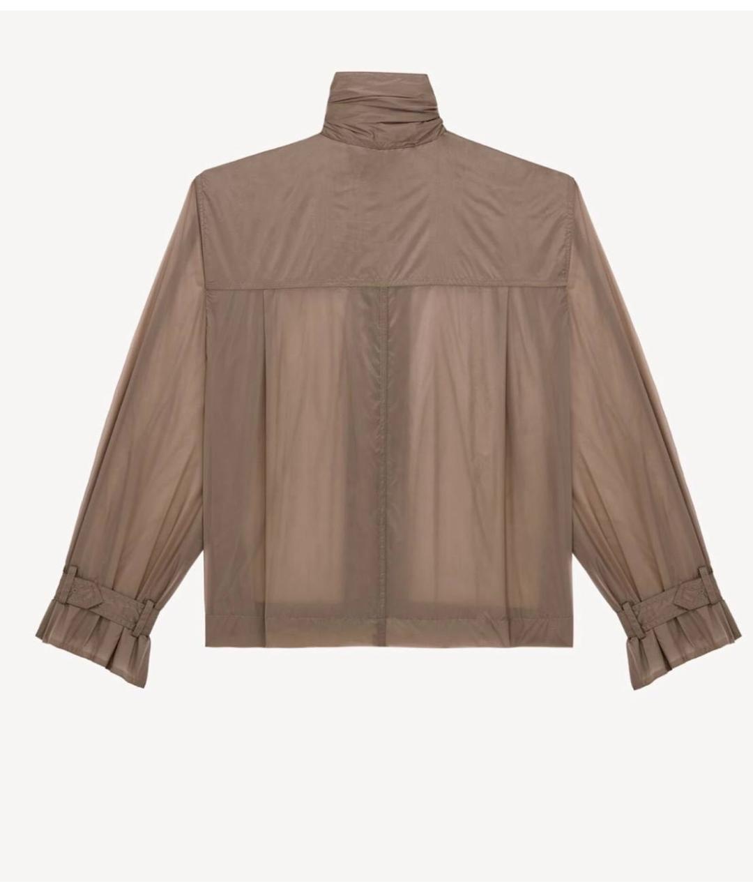 SAINT LAURENT Коричневая блузы, фото 3
