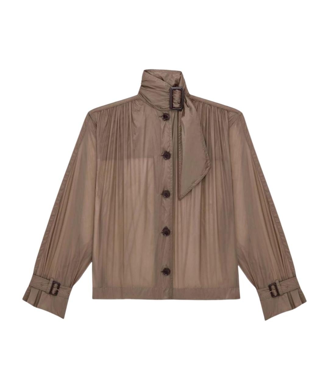 SAINT LAURENT Коричневая блузы, фото 1