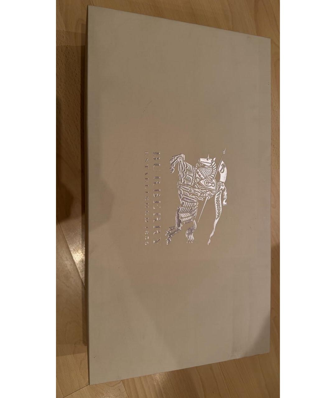BURBERRY Черные резиновые сапоги, фото 6