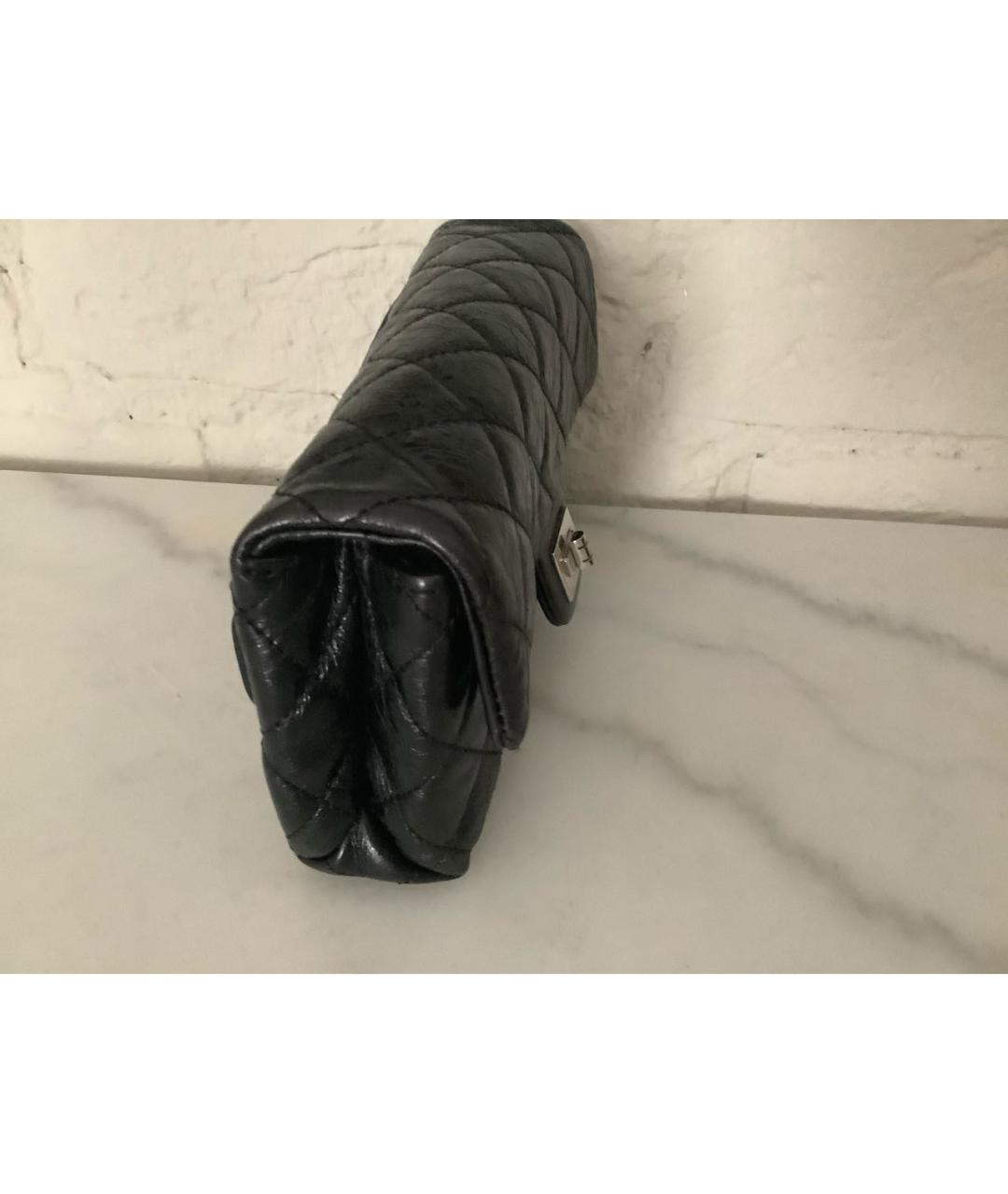 CHANEL Черная кожаная поясная сумка, фото 3