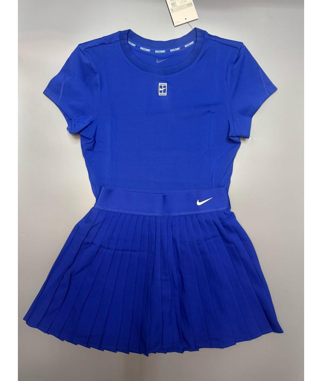 NIKE Синий полиэстеровый спортивные костюмы, фото 5