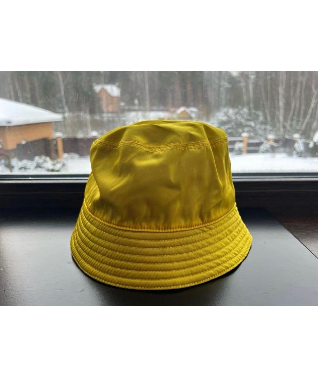 PRADA Желтая панама, фото 2