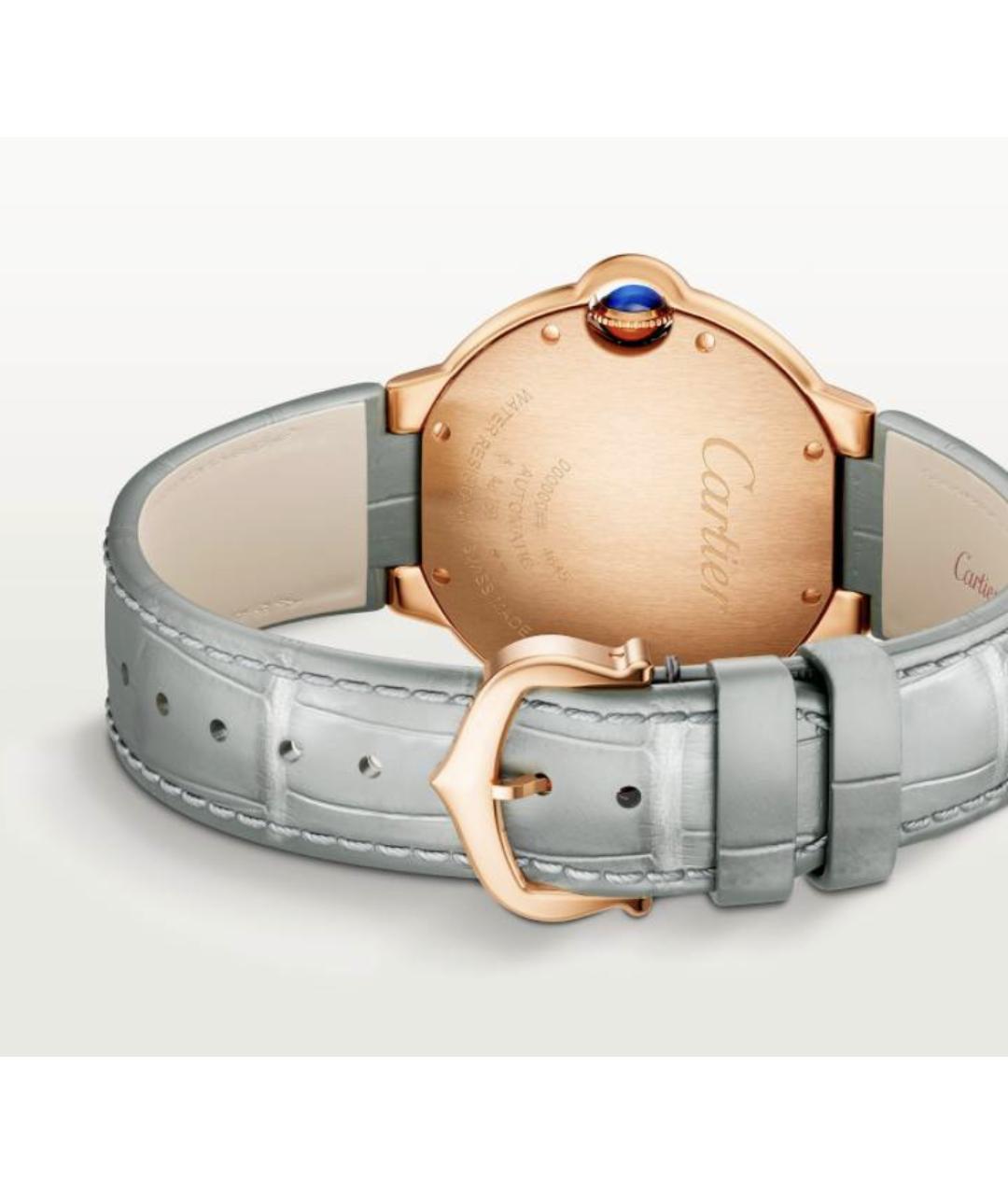 CARTIER Серые часы из розового золота, фото 3