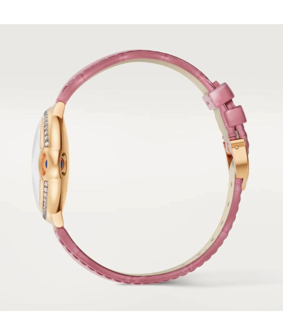CARTIER Розовые часы из розового золота, фото 3
