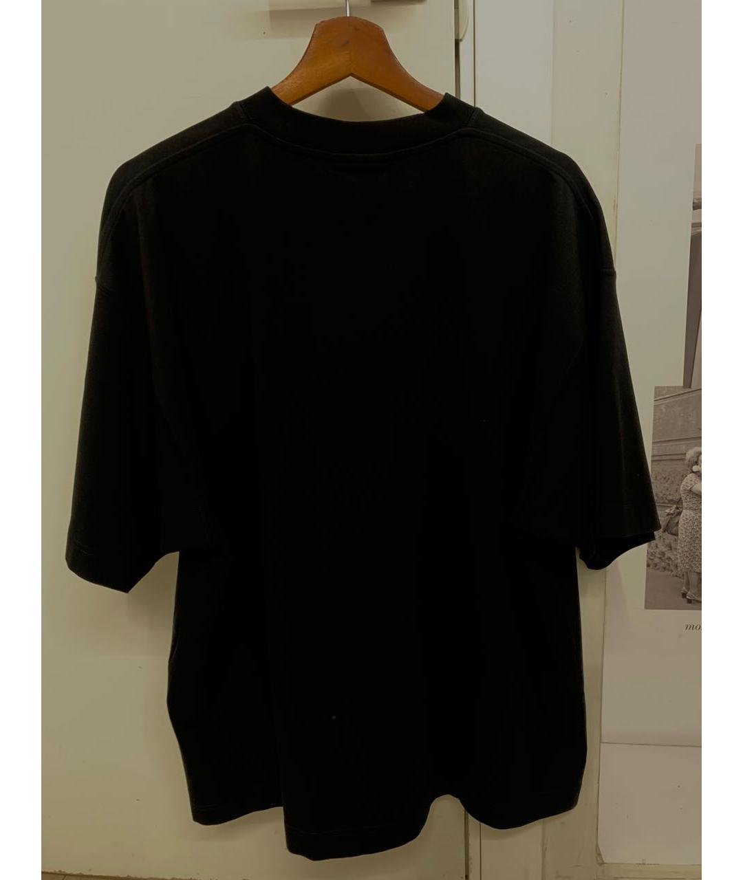 VETEMENTS Черная футболка, фото 8