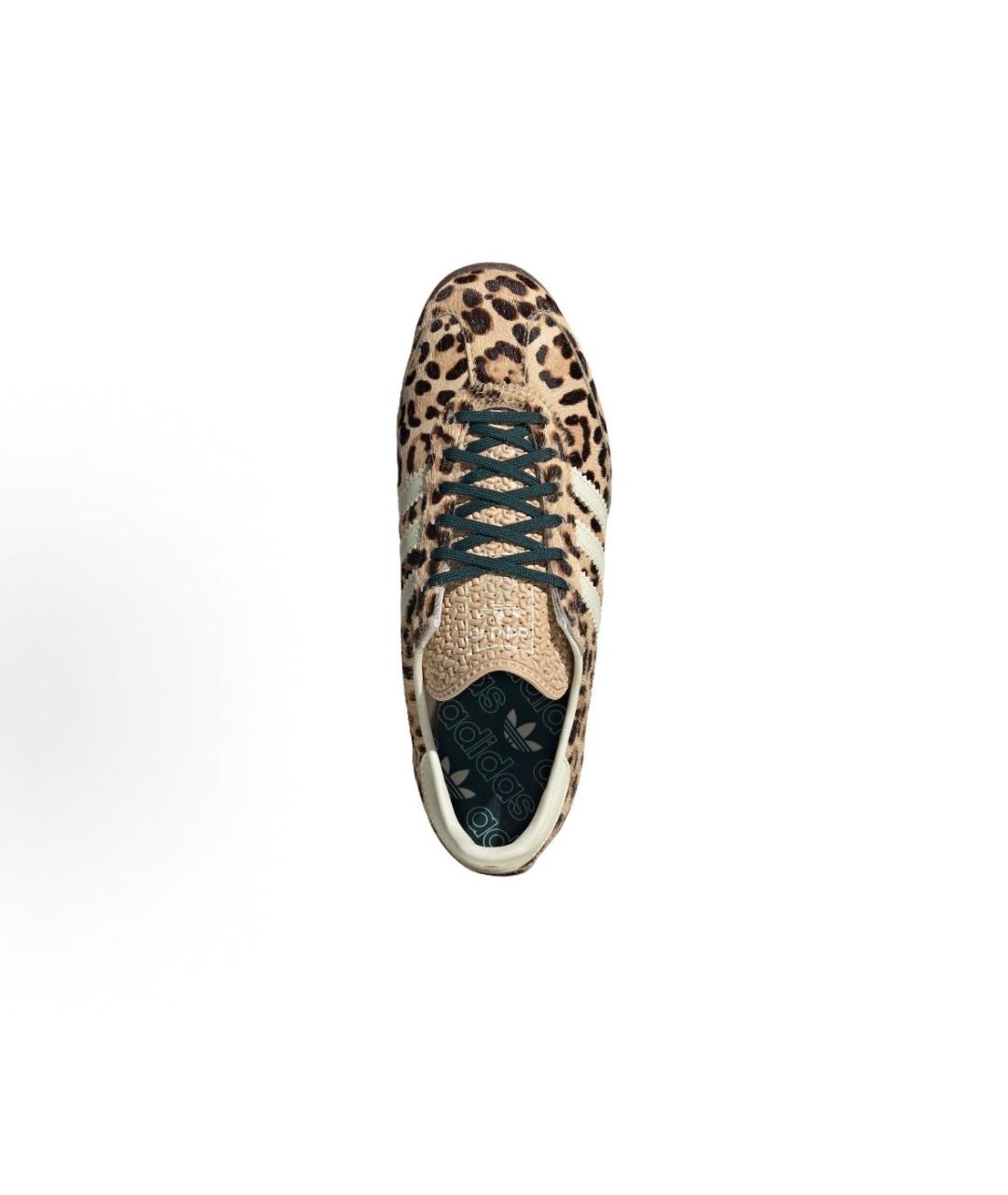 ADIDAS Бежевые текстильные низкие кроссовки / кеды, фото 5