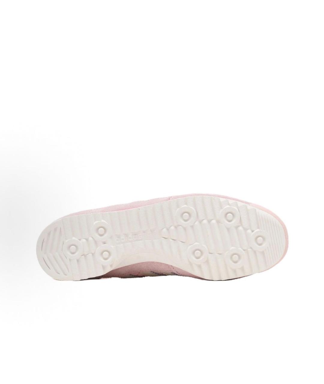 ADIDAS Розовые текстильные низкие кроссовки / кеды, фото 6
