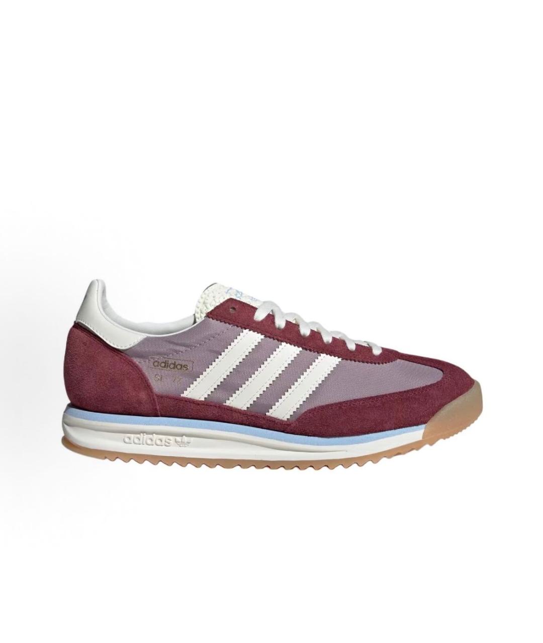 ADIDAS Бордовые текстильные низкие кроссовки / кеды, фото 6