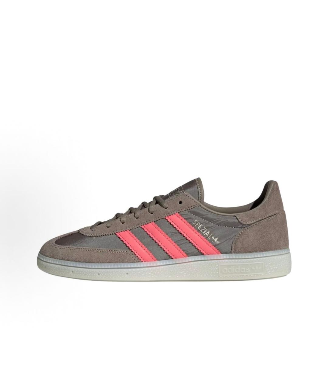 ADIDAS Коричневые текстильные низкие кроссовки / кеды, фото 2