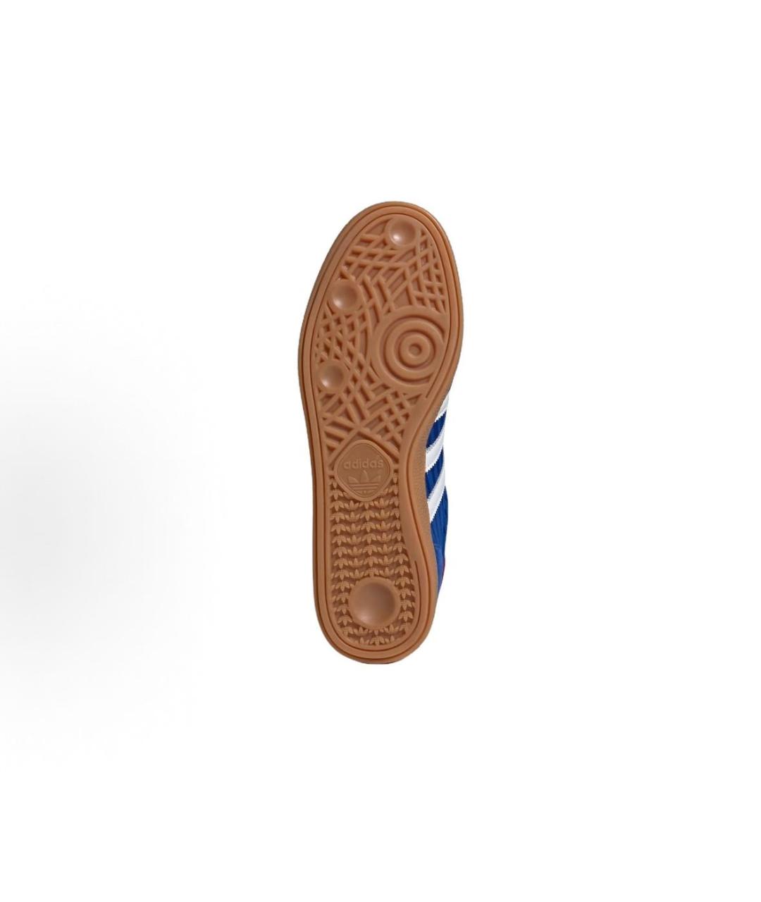 ADIDAS Синие текстильные низкие кроссовки / кеды, фото 6