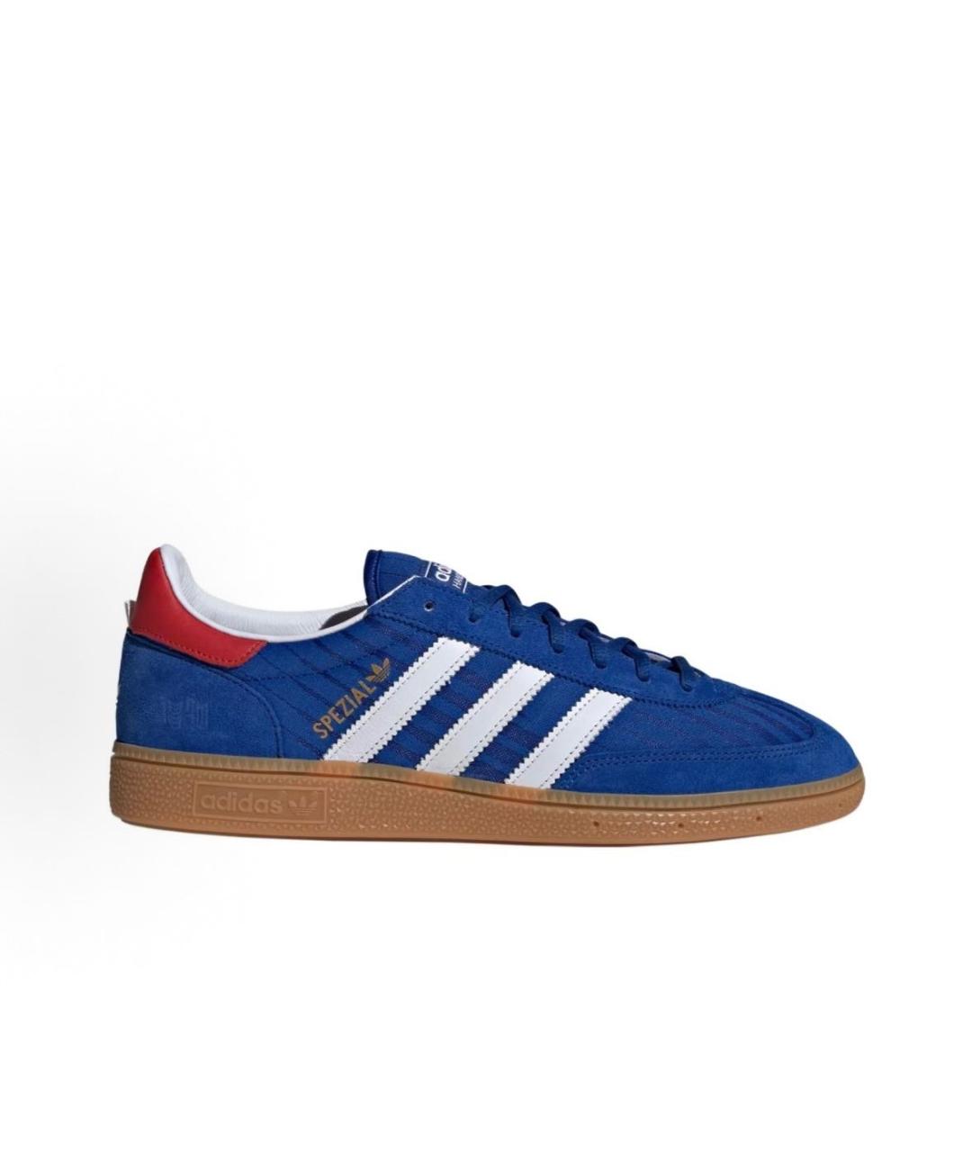 ADIDAS Синие текстильные низкие кроссовки / кеды, фото 7