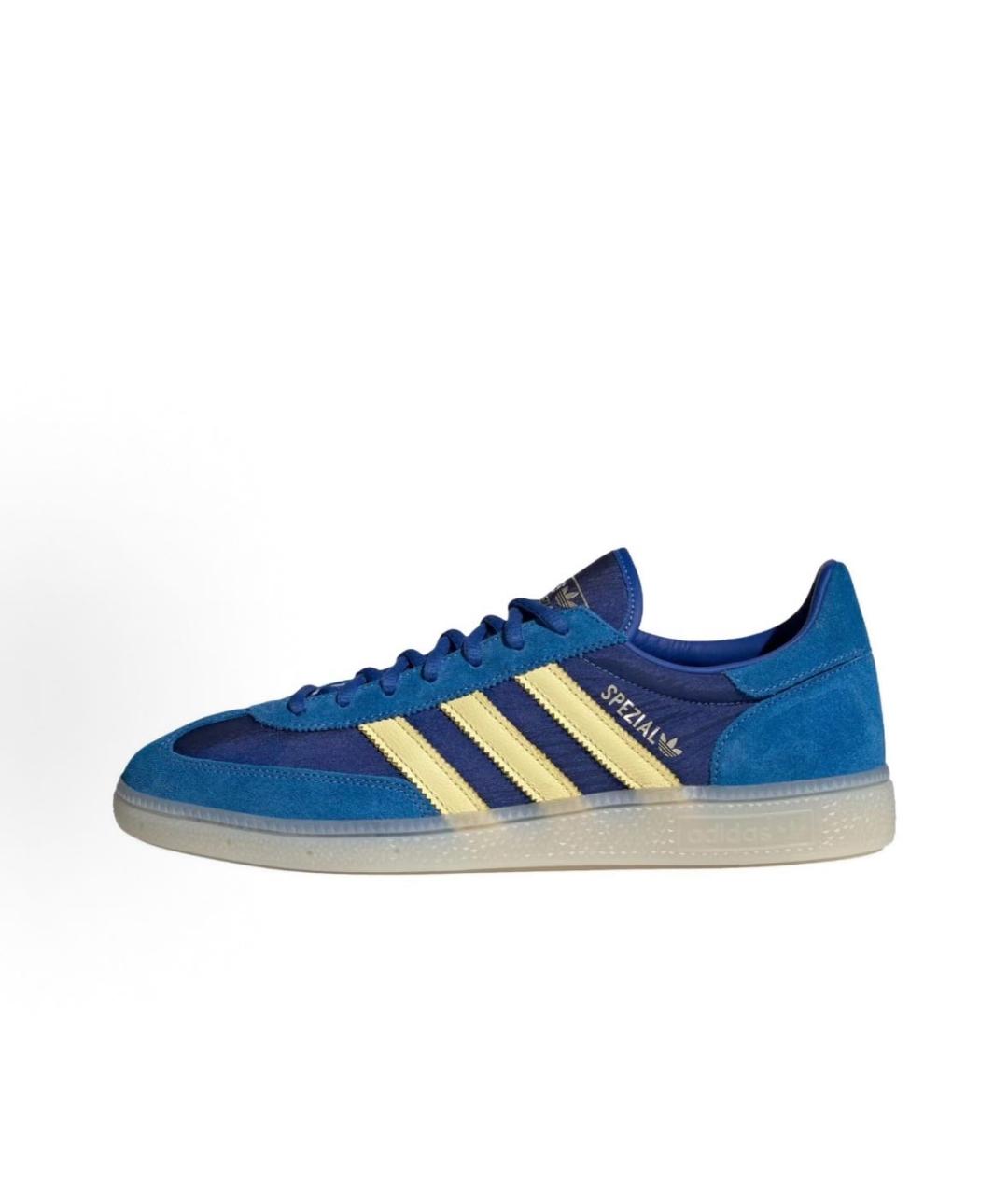 ADIDAS Синие текстильные низкие кроссовки / кеды, фото 2