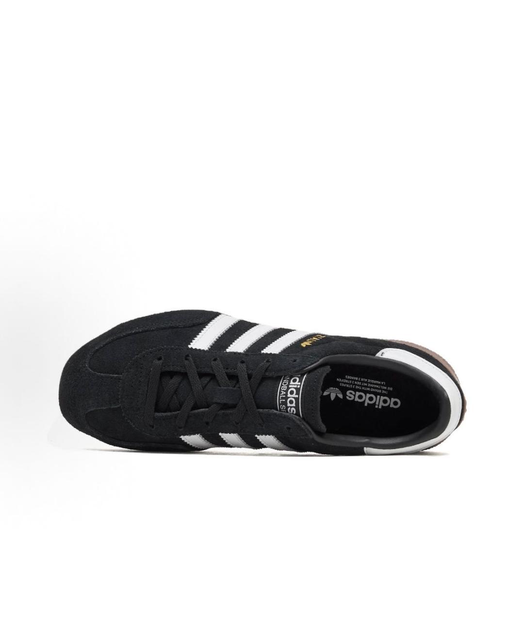 ADIDAS Черные замшевые низкие кроссовки / кеды, фото 4