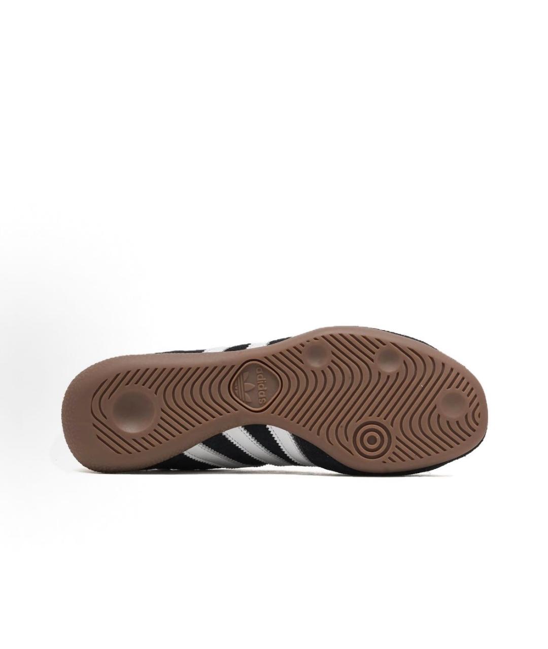 ADIDAS Черные замшевые низкие кроссовки / кеды, фото 6