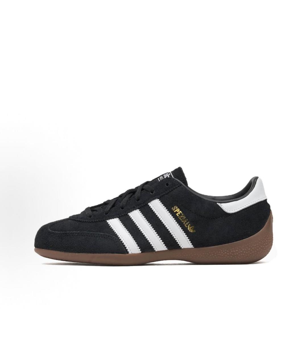 ADIDAS Черные замшевые низкие кроссовки / кеды, фото 2