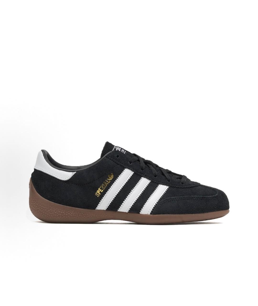 ADIDAS Черные замшевые низкие кроссовки / кеды, фото 7