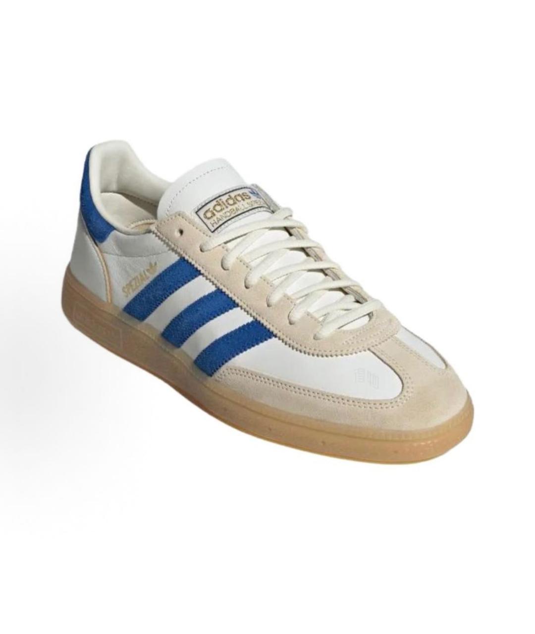 ADIDAS Белые кожаные низкие кроссовки / кеды, фото 3