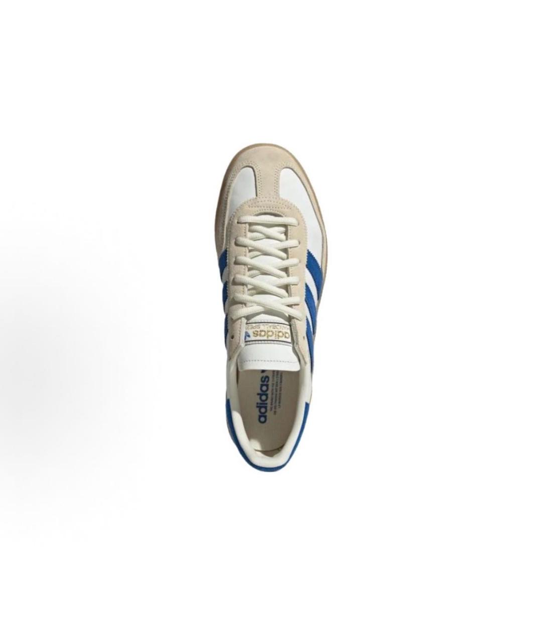 ADIDAS Белые кожаные низкие кроссовки / кеды, фото 4