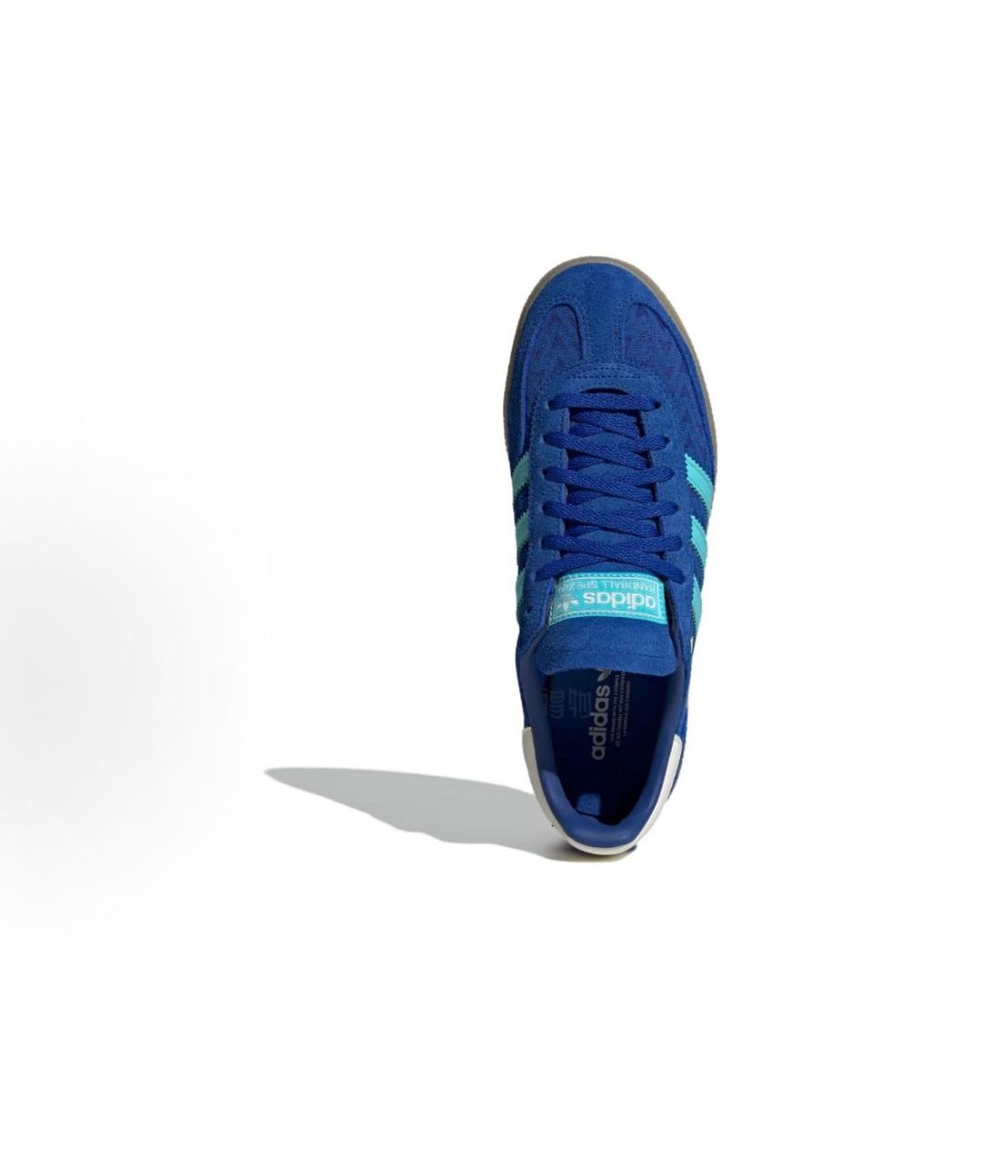 ADIDAS Синие текстильные низкие кроссовки / кеды, фото 3